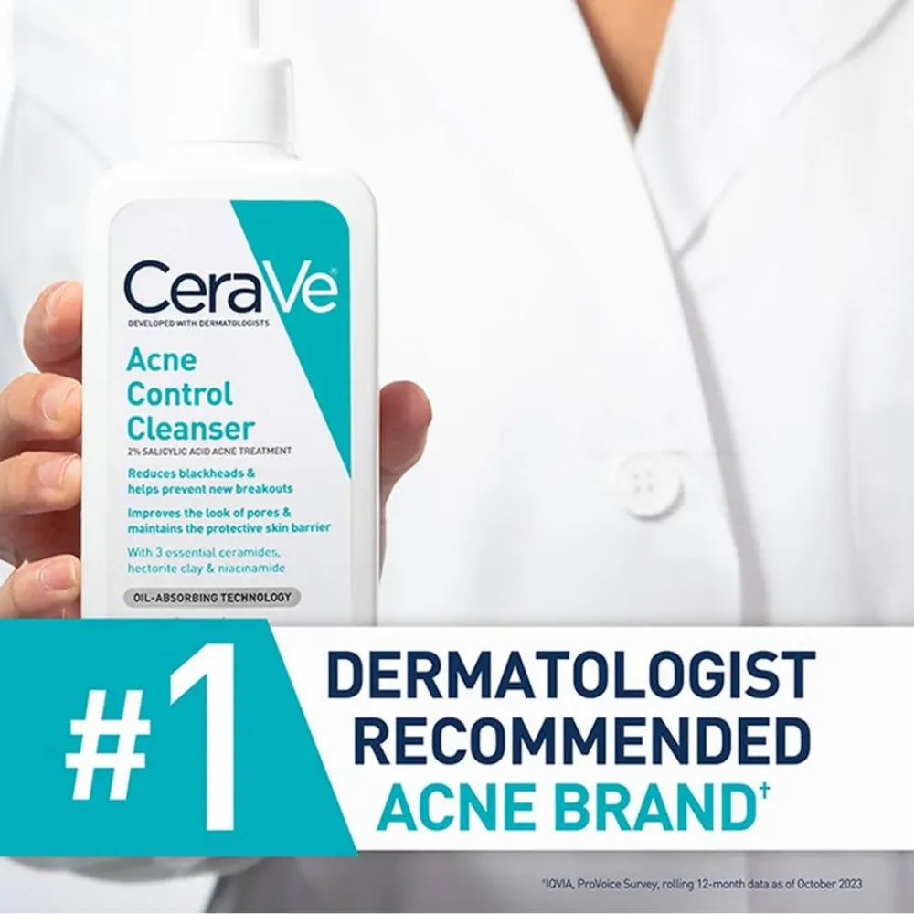 Cerave Acne Control Cleanser 10% BPO - 237ml