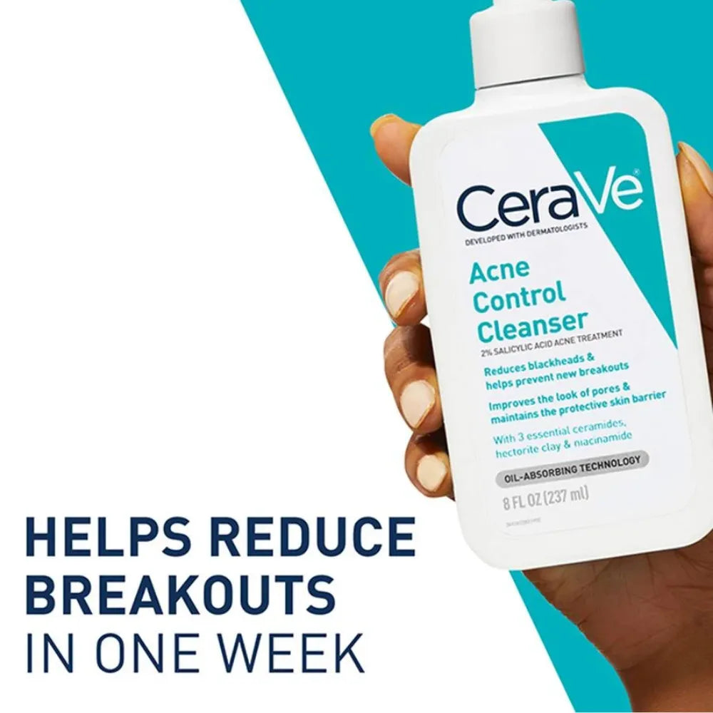 Cerave Acne Control Cleanser 10% BPO - 237ml