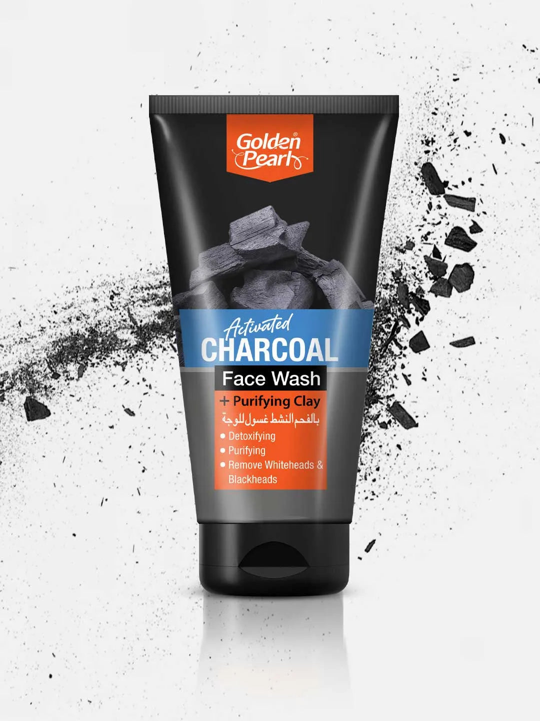 Golden Pearl Activated Charcoal Face Wash - 150ml