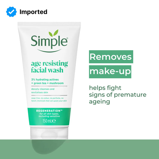 Simple Face Wash Age Resisting - 150ml