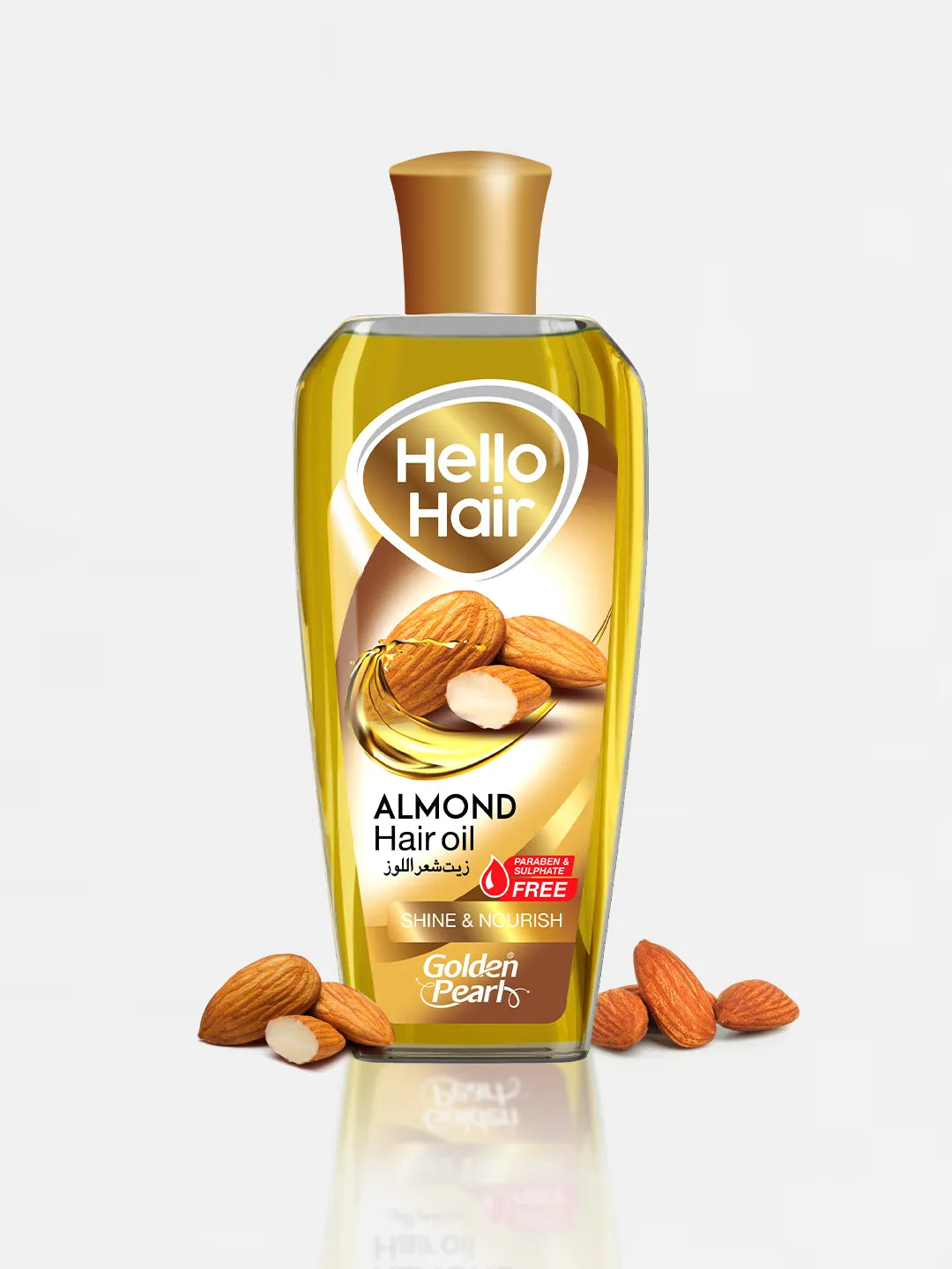 Golden Pearl Hello Hair Almond Hair Oil - 100ml