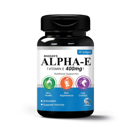 Alpha-E 400mg Softgel Capsules | Best Vitamin E Supplement