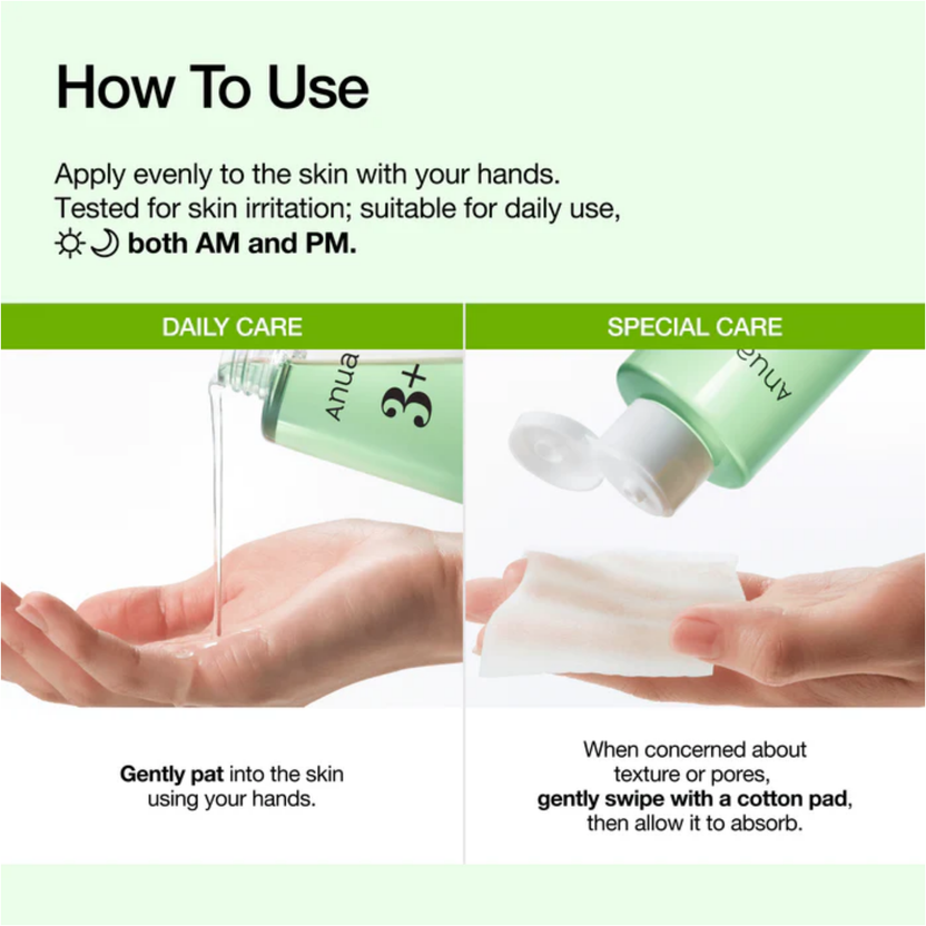 Anua Azelaic Acid 3 Cica Skin Clarifying Toner - 250ml