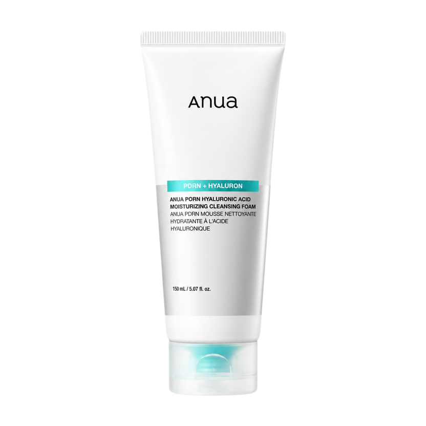 Anua PDRN Hyaluronic Acid Moisturizing Cleansing Foam - 150ml