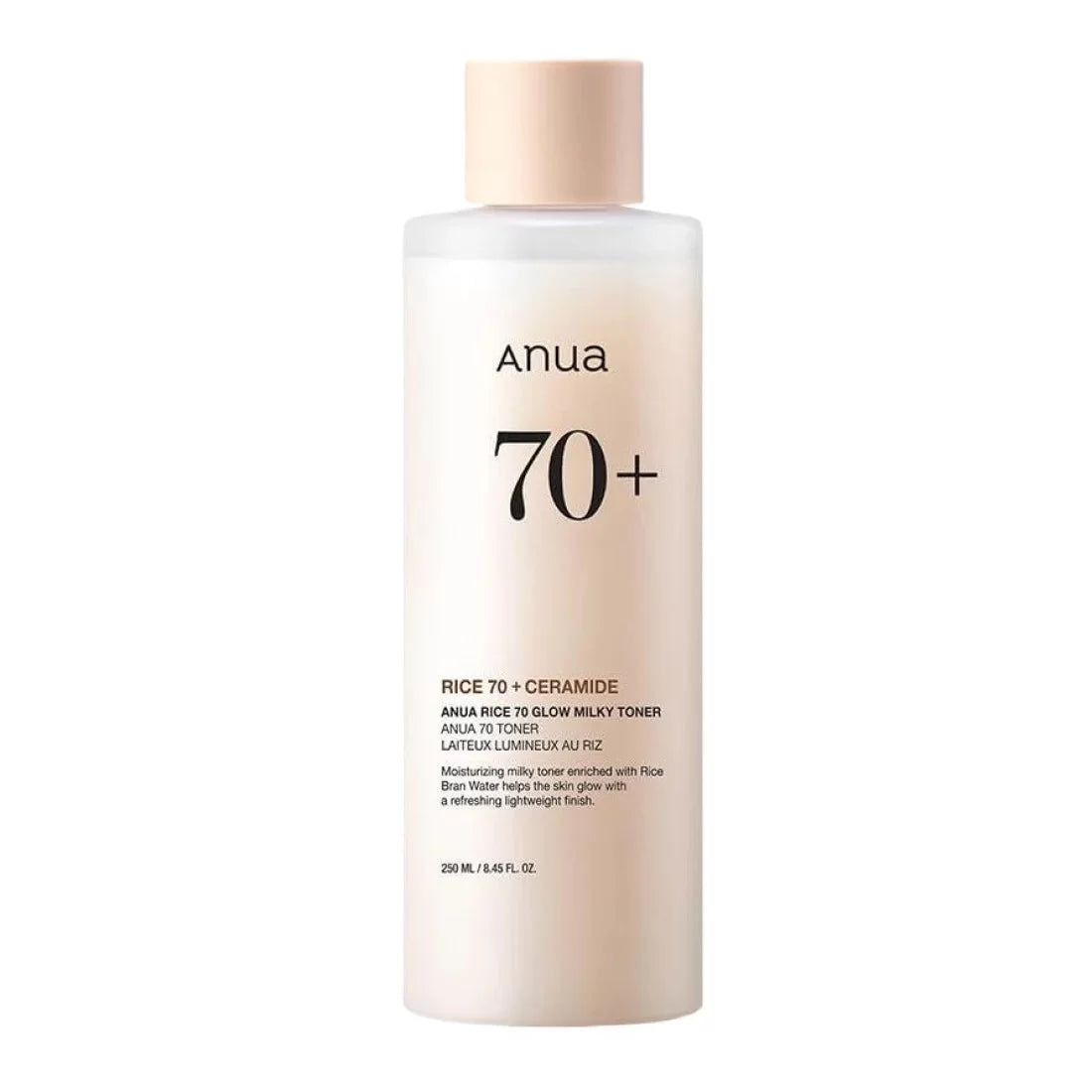 Anua Rice 70 Ceramide Glow Milky Toner - 250ml