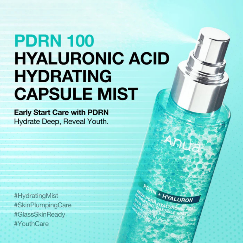 Anua PDRN Hyaluronic Acid Hydrating Capsule Mist - 100ml
