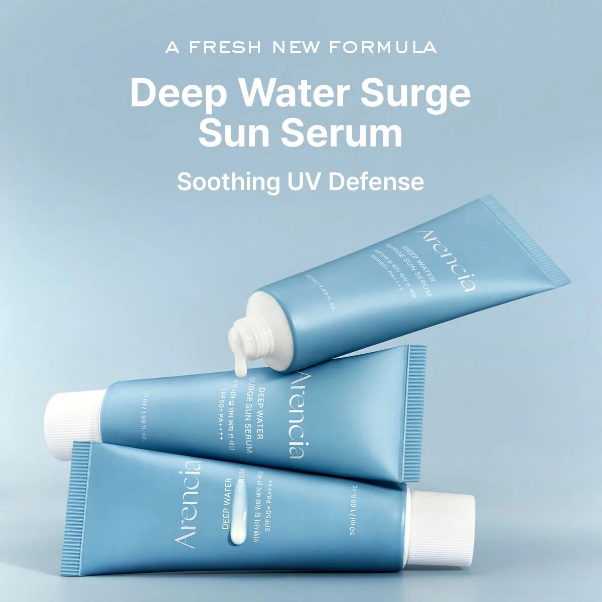 Arencia Deep Water Surge Sun Serum - 50ml