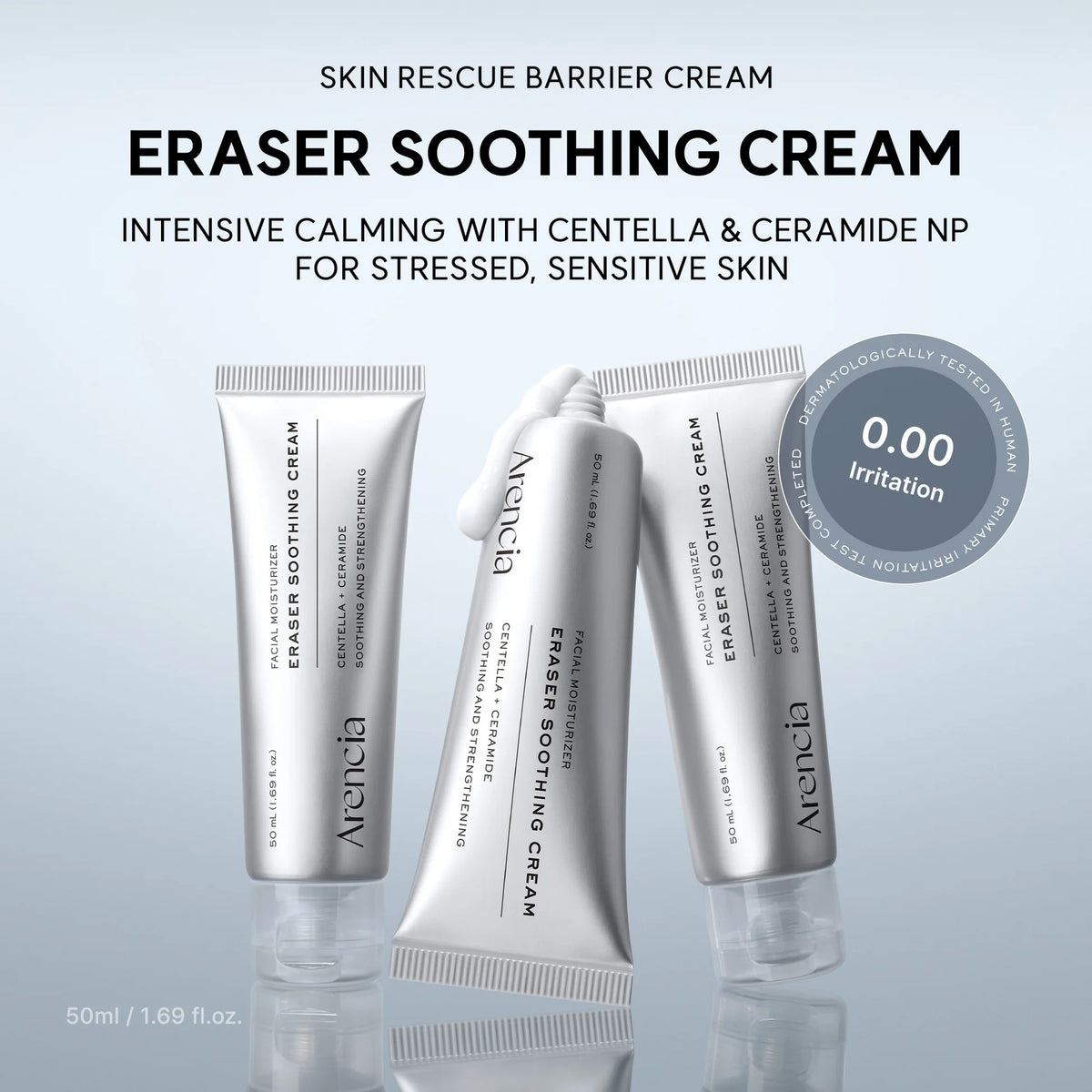 Arencia Eraser Soothing Cream - 50ml