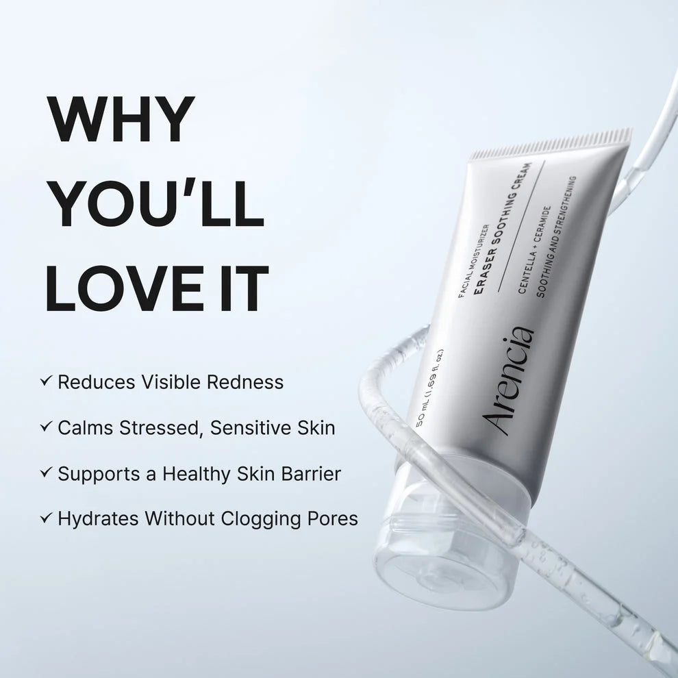 Arencia Eraser Soothing Cream - 50ml