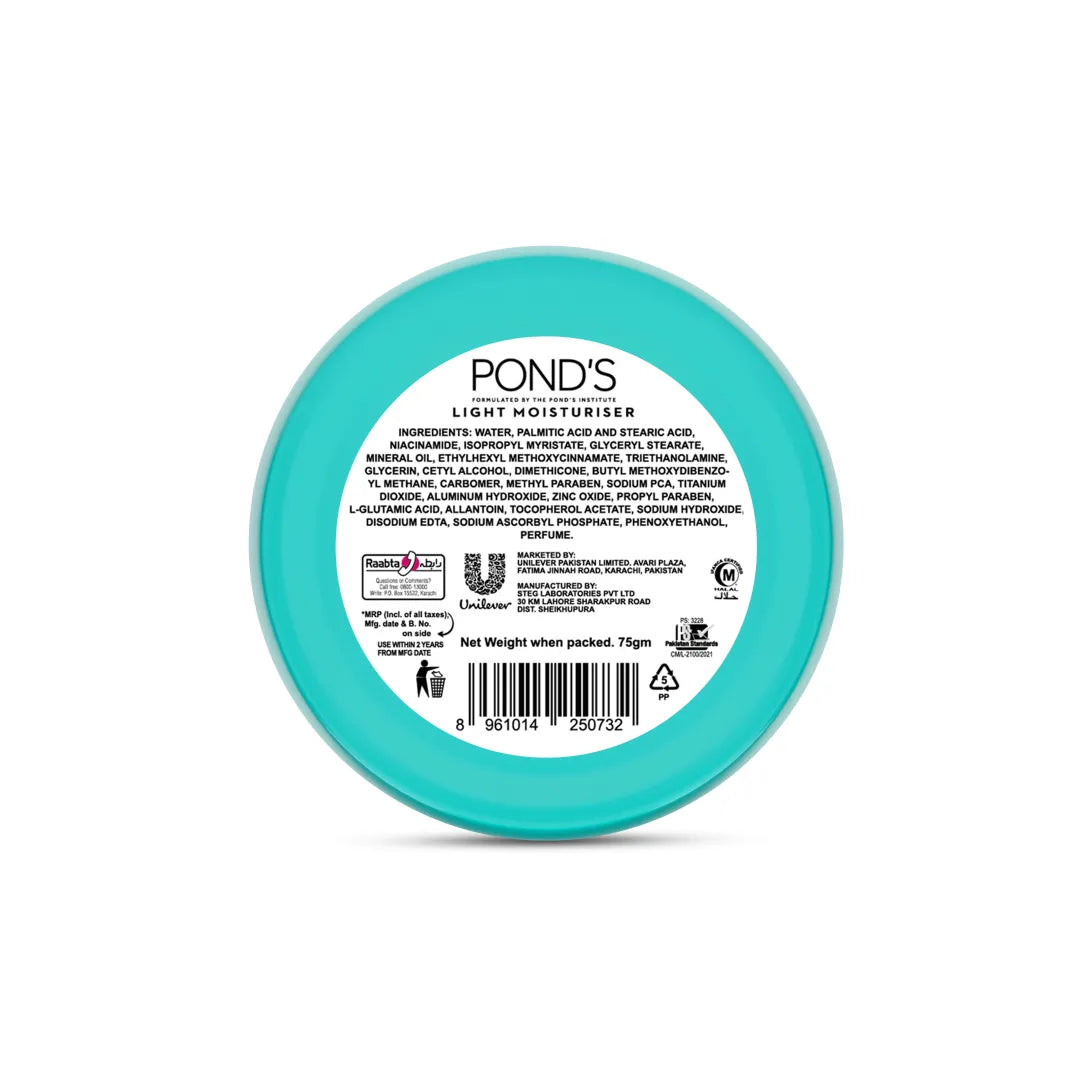 Ponds Light Moisturiser Cream - 75ML