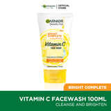Garnier Skin Active Bright Complete Facewash - 100ml