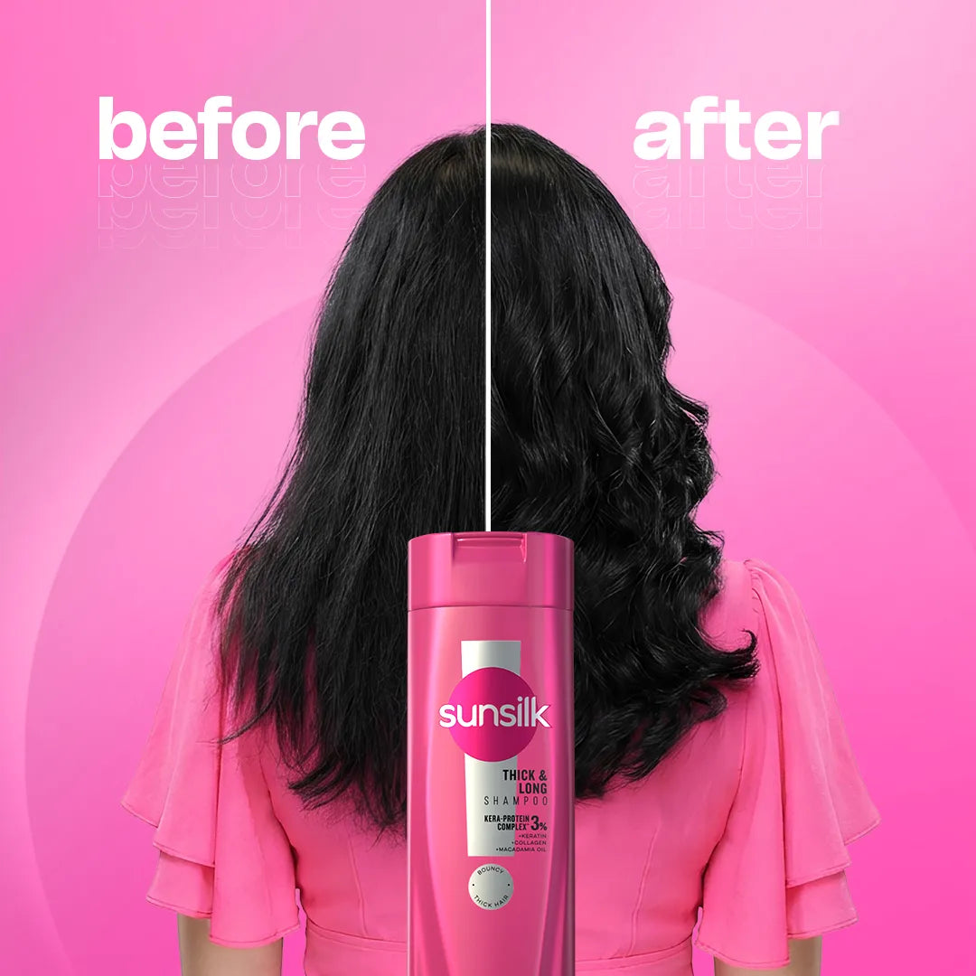 Sunsilk Thick & Long Shampoo - 360ML