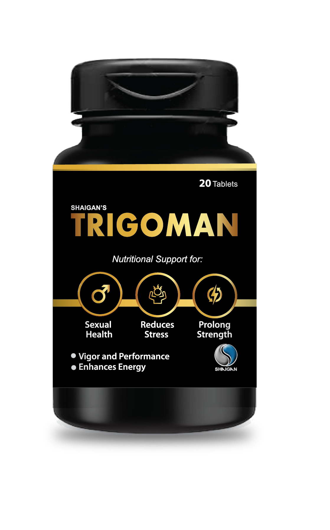 Trigoman Tablets | Multivitamin For Men Health - 20 TABLETS