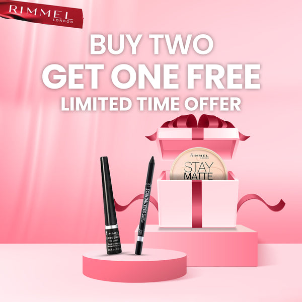 Rimmel Buy Two Get One Get Free