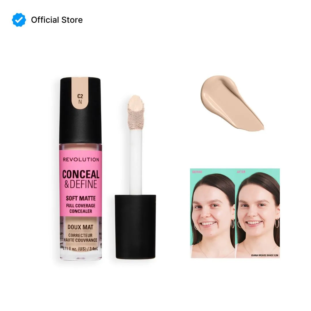 Makeup Revolution Conceal & Define Full Coverage Concealer