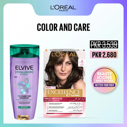 L'Oreal Paris Color and Care Bundle