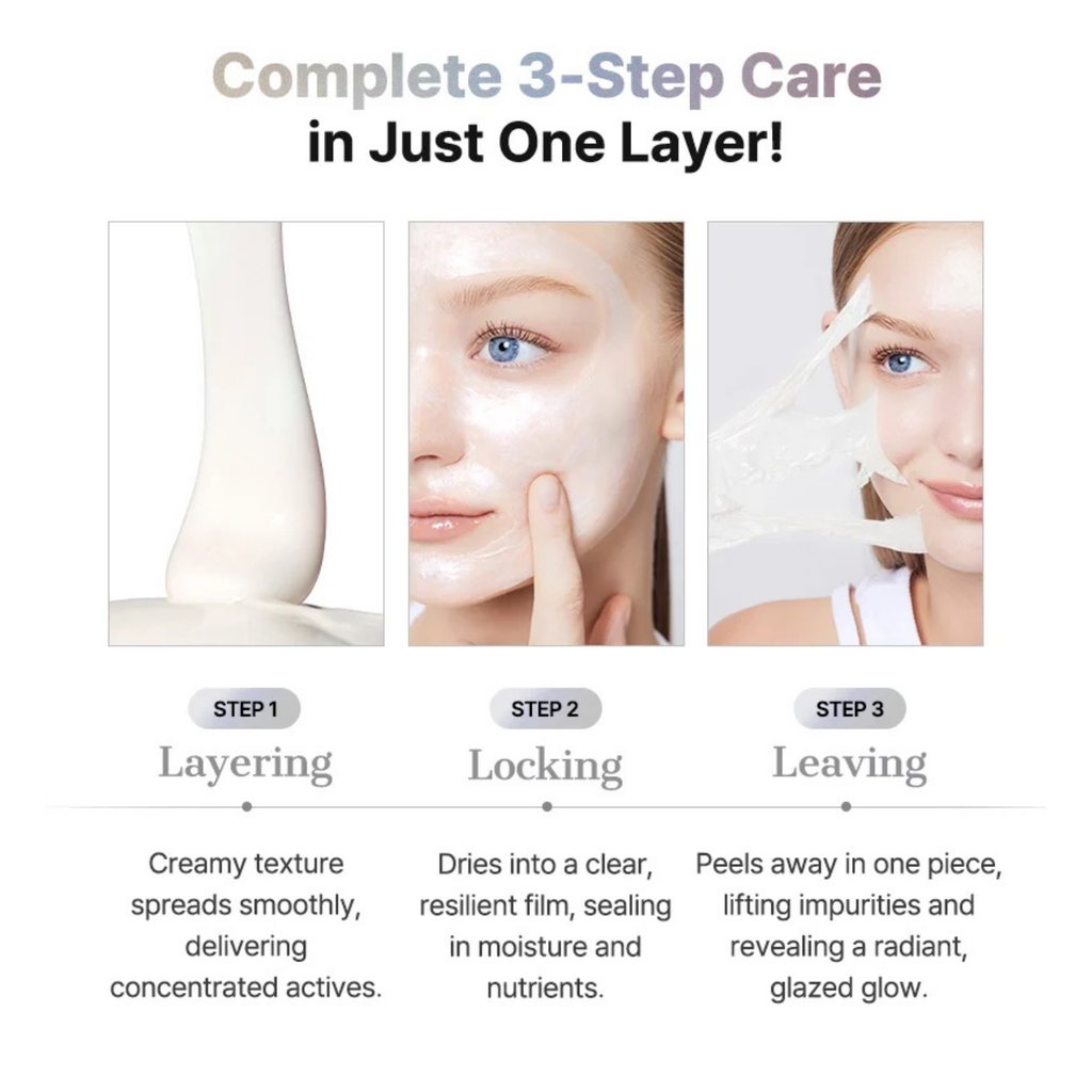 COSRX PDRN Exosome Skinplaning Glaze Mask texture