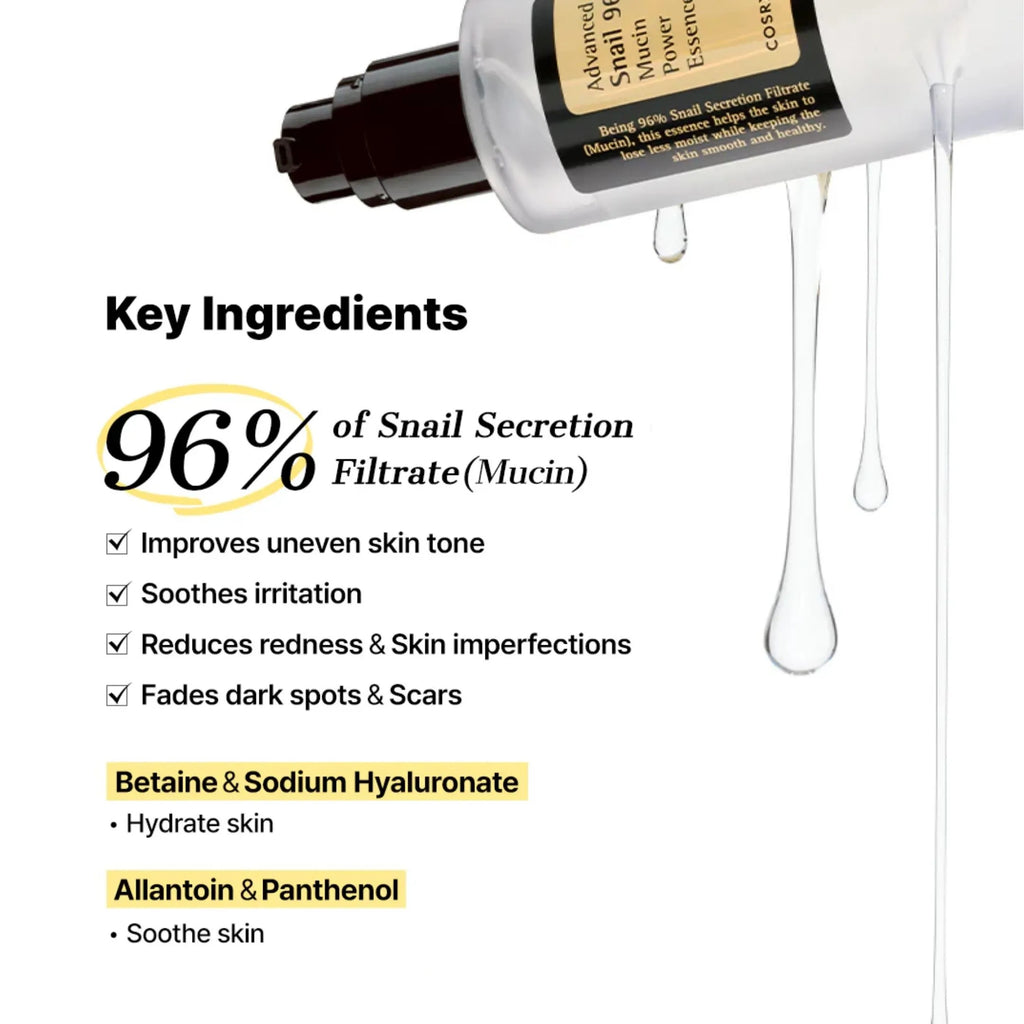 COSRX Advanced Snail 96 Mucin Power Essence - 100Ml