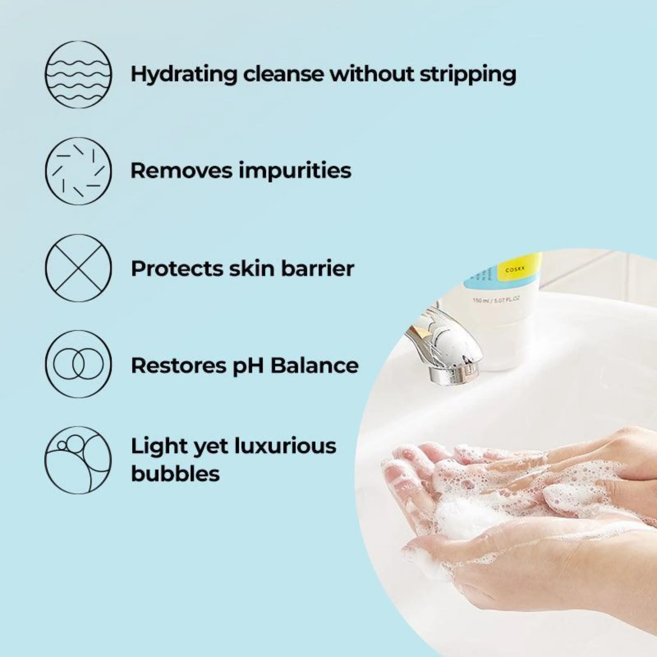 Cosrx Low Ph Good Morning Gel Cleanser - 150ml