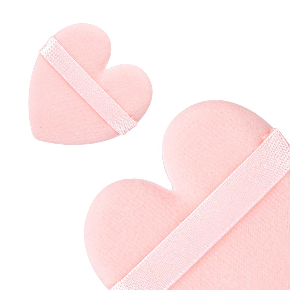 Bleuface Powder Puffs Both Heart