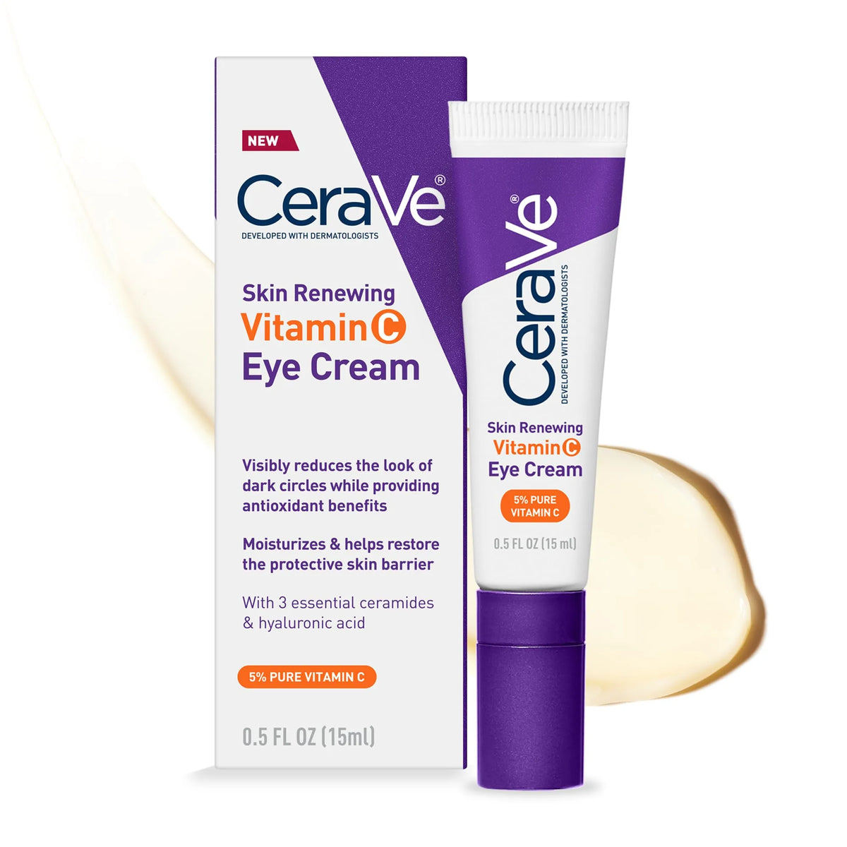 CeraVe Skin Renewing Vitamin C Eye Cream - 15ml