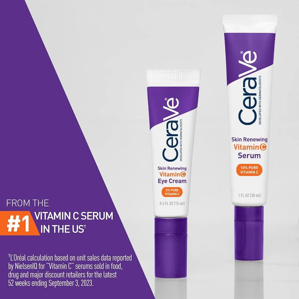 CeraVe Skin Renewing Vitamin C Eye Cream - 15ml