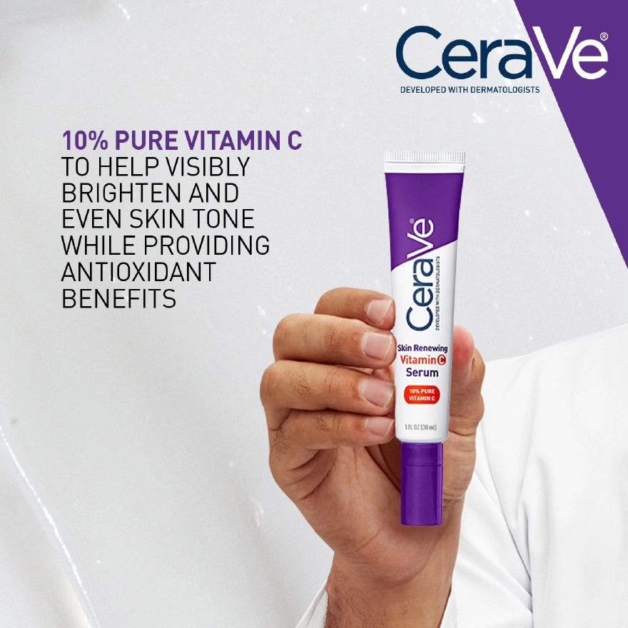 CeraVe Skin Renewing Vitamin C Serum - 30ml