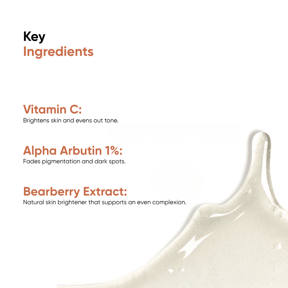 Oneskin Citrus Delight - Vitamin C 5%, Alpha Arbutin 1%. Bearberry - 30ml