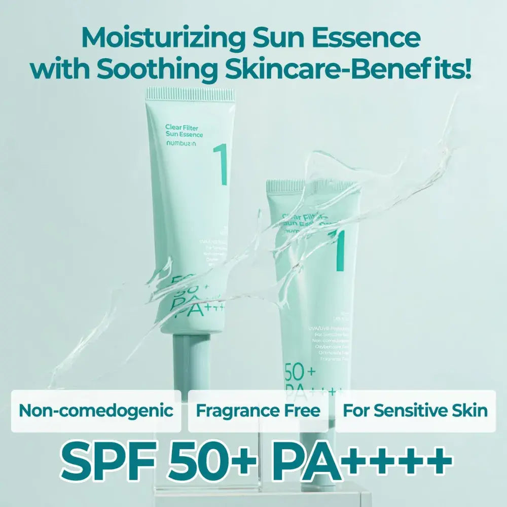 Numbuzin No.1 Sunscreen Clear Filter Sun Essence