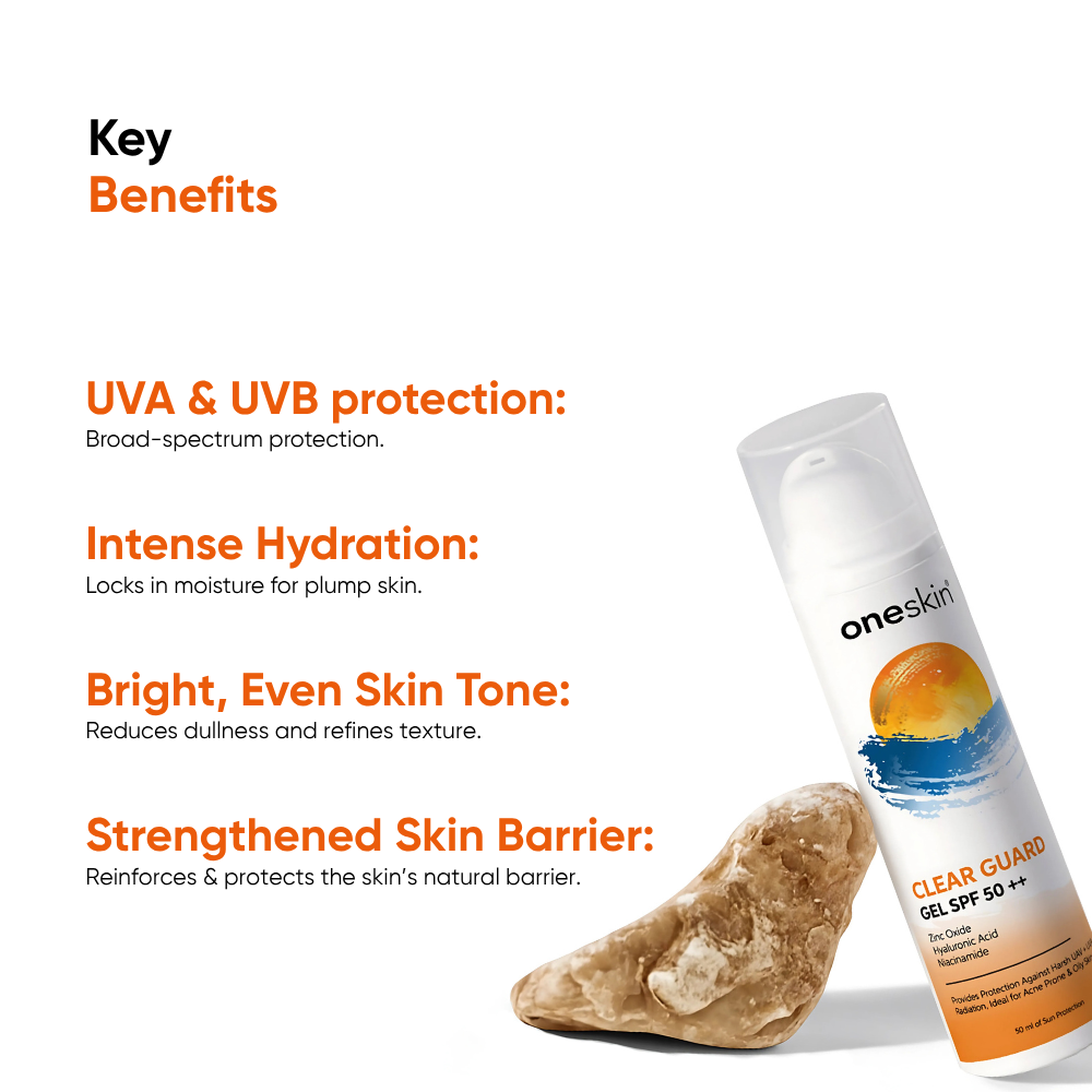 Clear Guard Gel SPF 50++