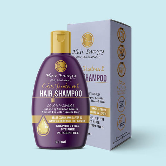 Hair Energy 100 Organic Aloevera GelShampoo Color Protect