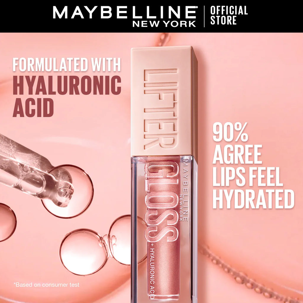 Maybelline Lifter Shine Lip Gloss with Hyaluronic Acid