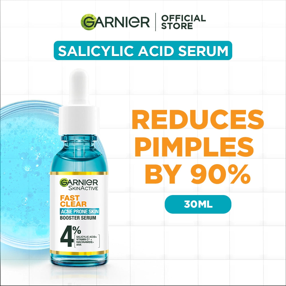 Garnier Fast Clear Serum For Acne Prone Skin - 30ml