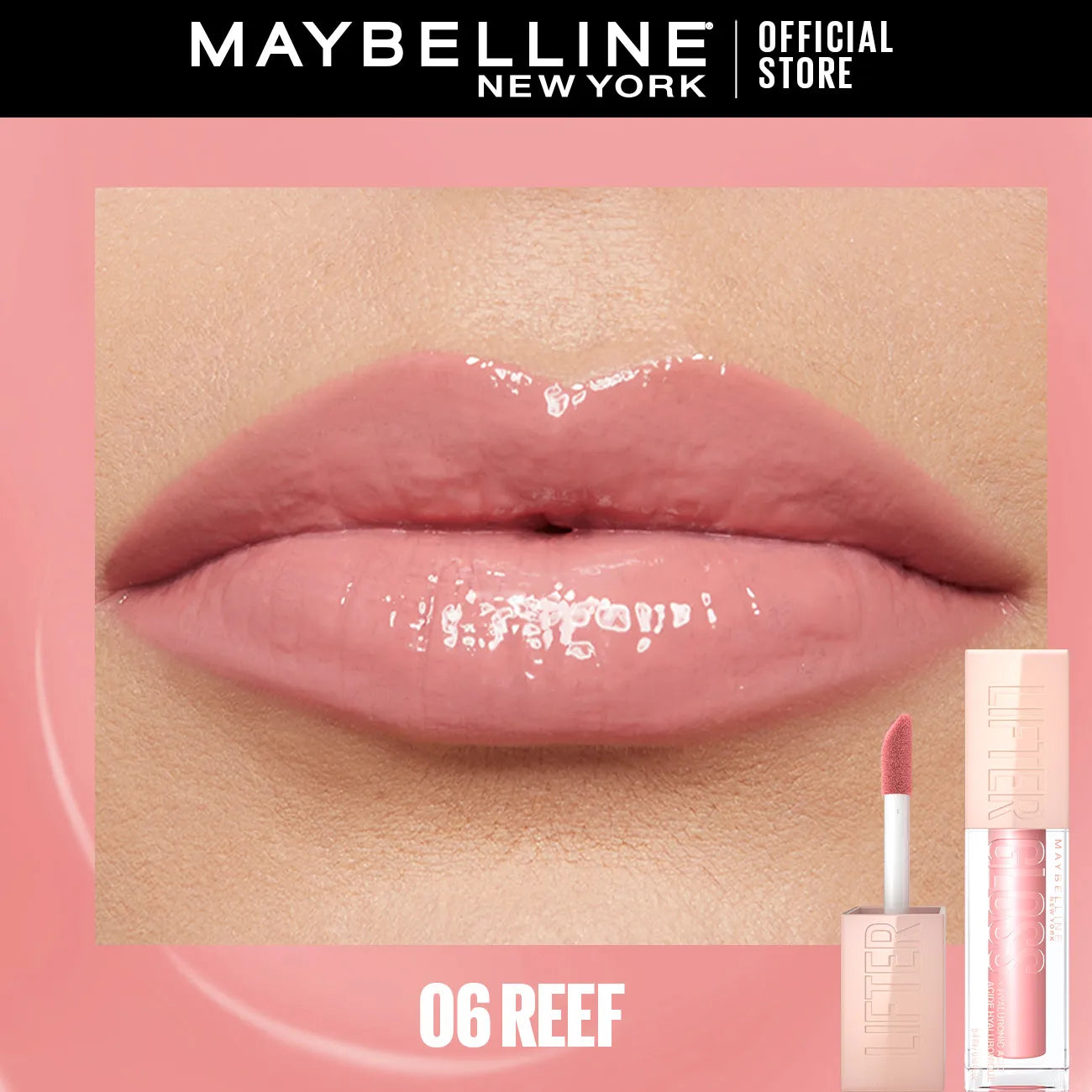Maybelline Lifter Shine Lip Gloss with Hyaluronic Acid
