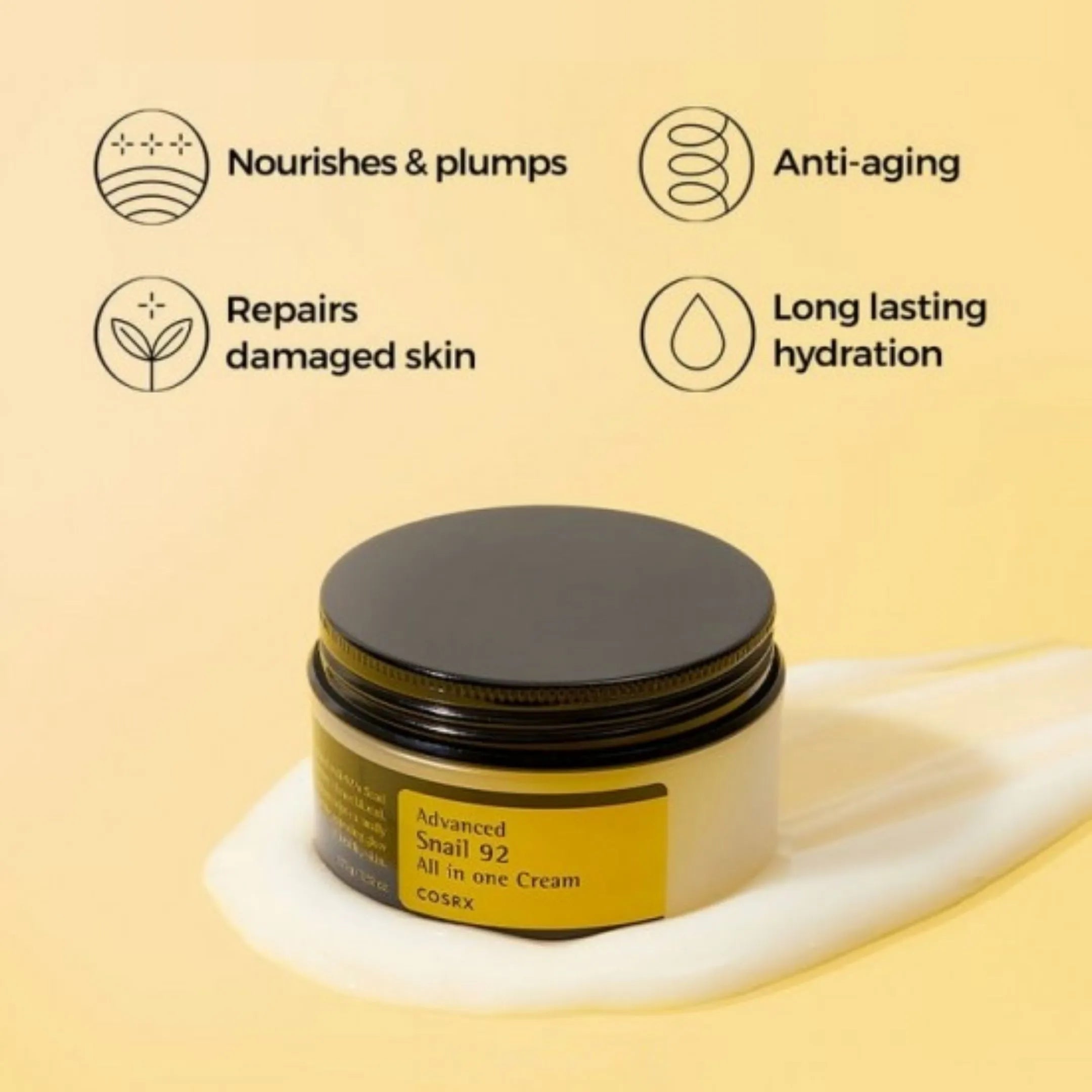 Cosrx - Advanced Snail 92 All In One Cream - 100ml