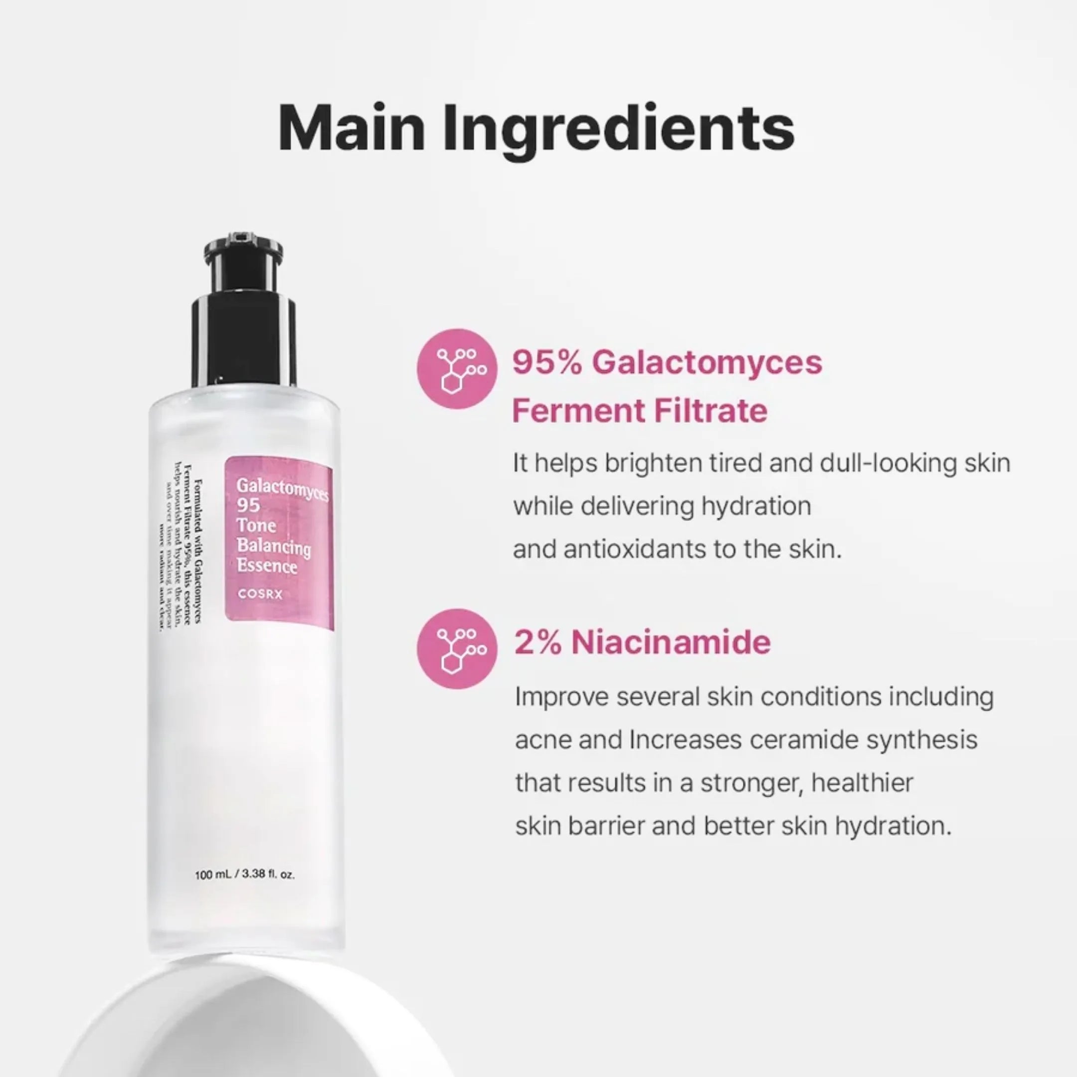 COSRX Galactomyces 95 Tone Balancing Essence - 100ml