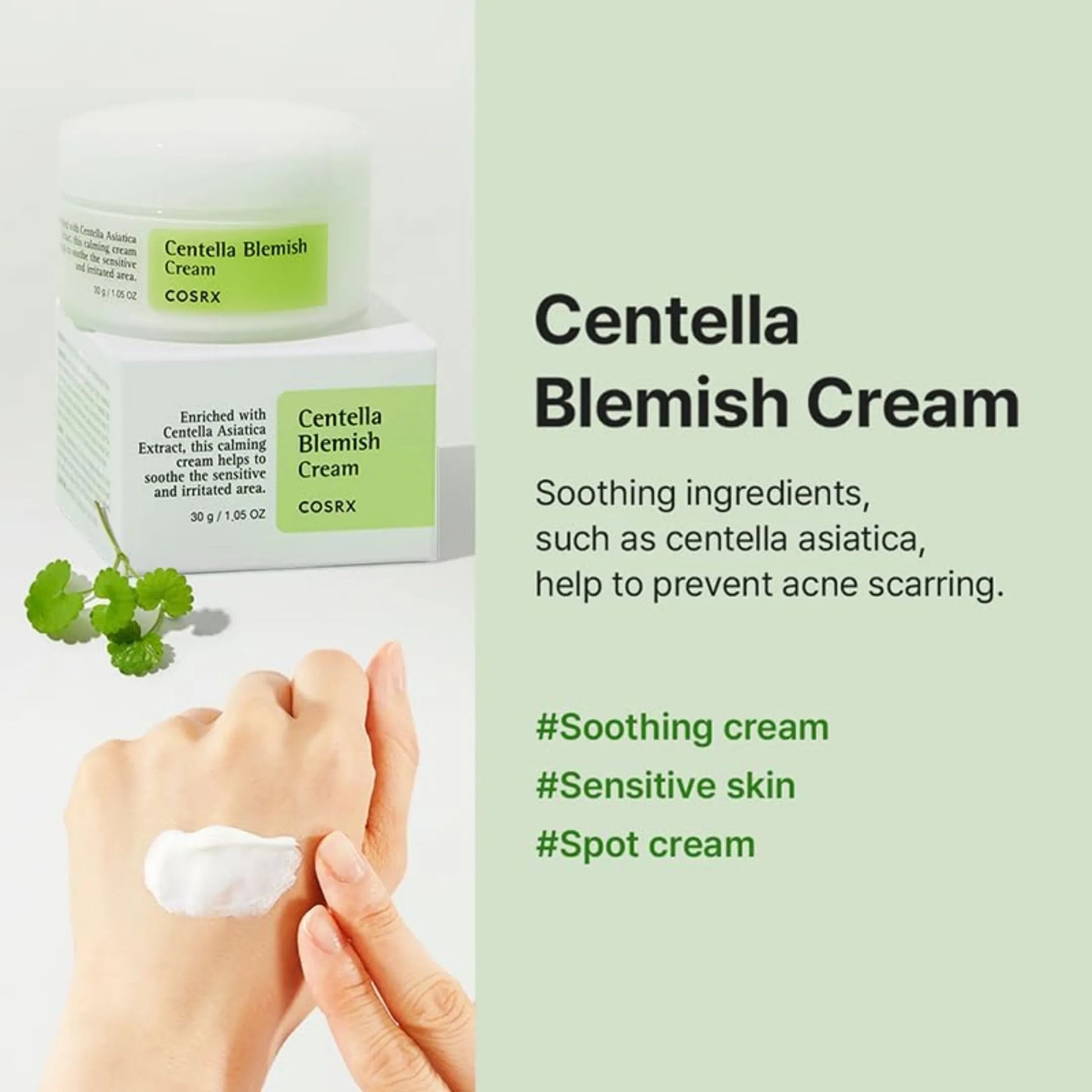 Cosrx Centella Blemish Cream - 30Gm