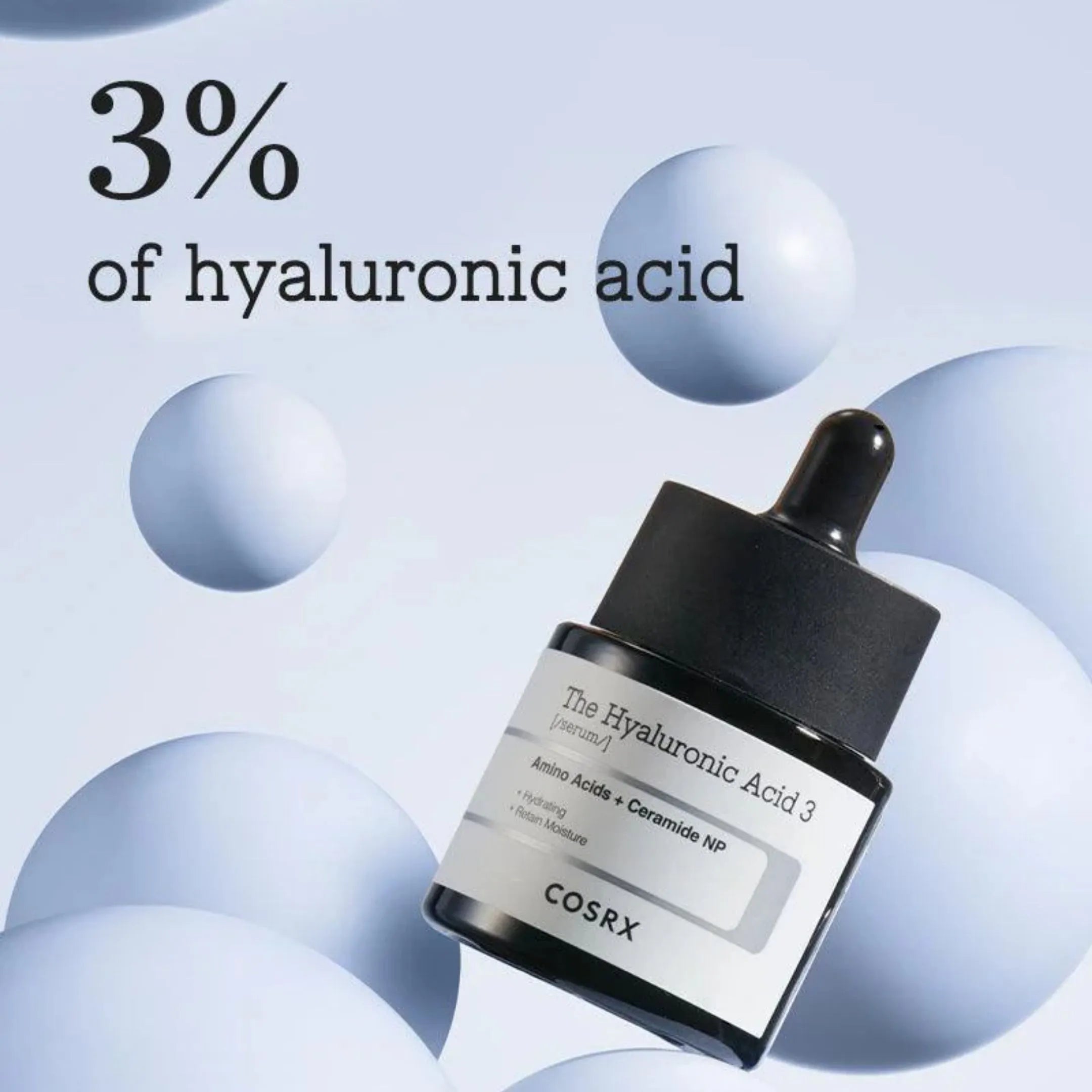 COSRX The Hyaluronic Acid 3 Serum - 20ml