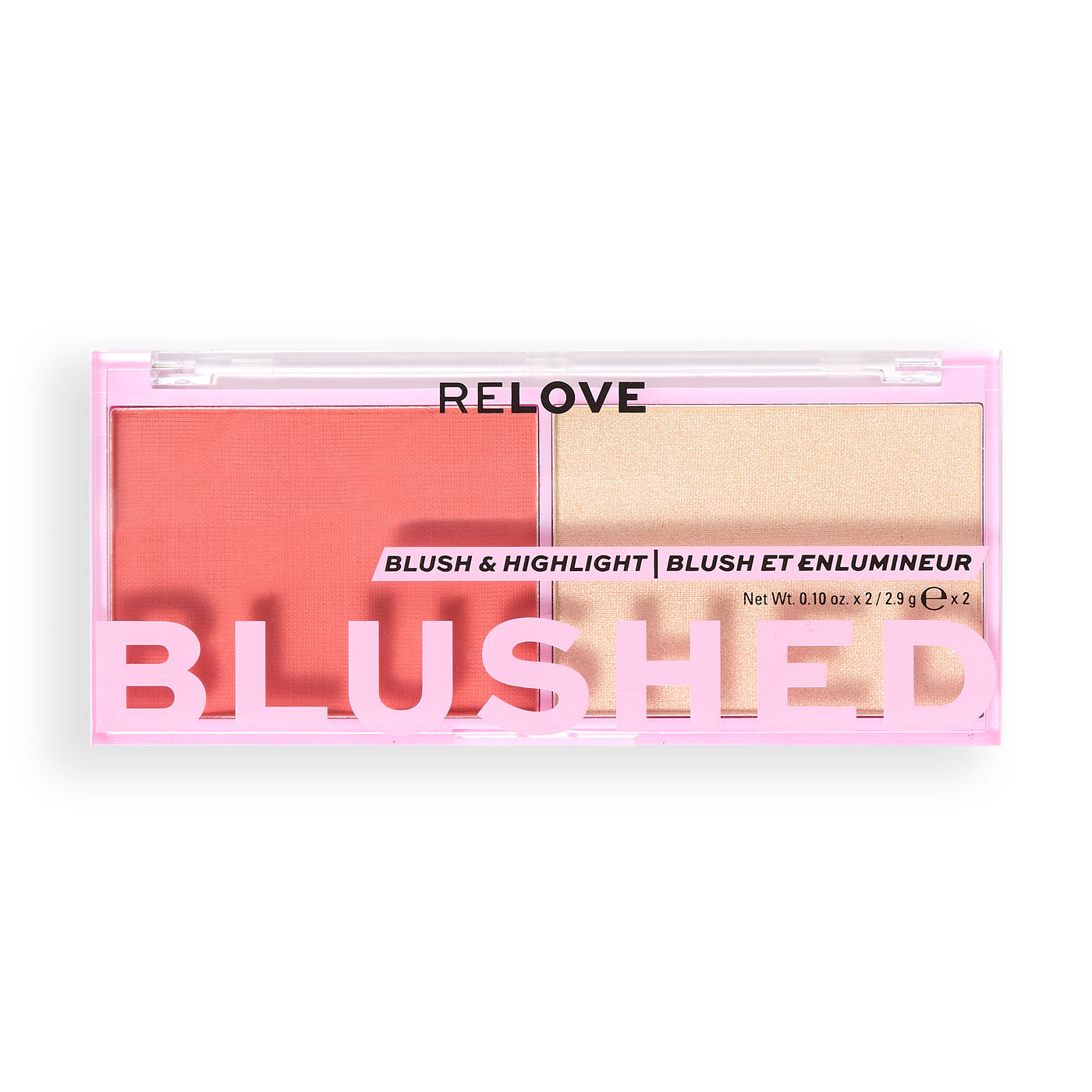 Revolution Relove Colour Play Blushed Duo