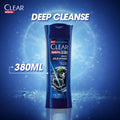Clear Men Deep Cleanse Anti Dandruff Shampoo - 380ml