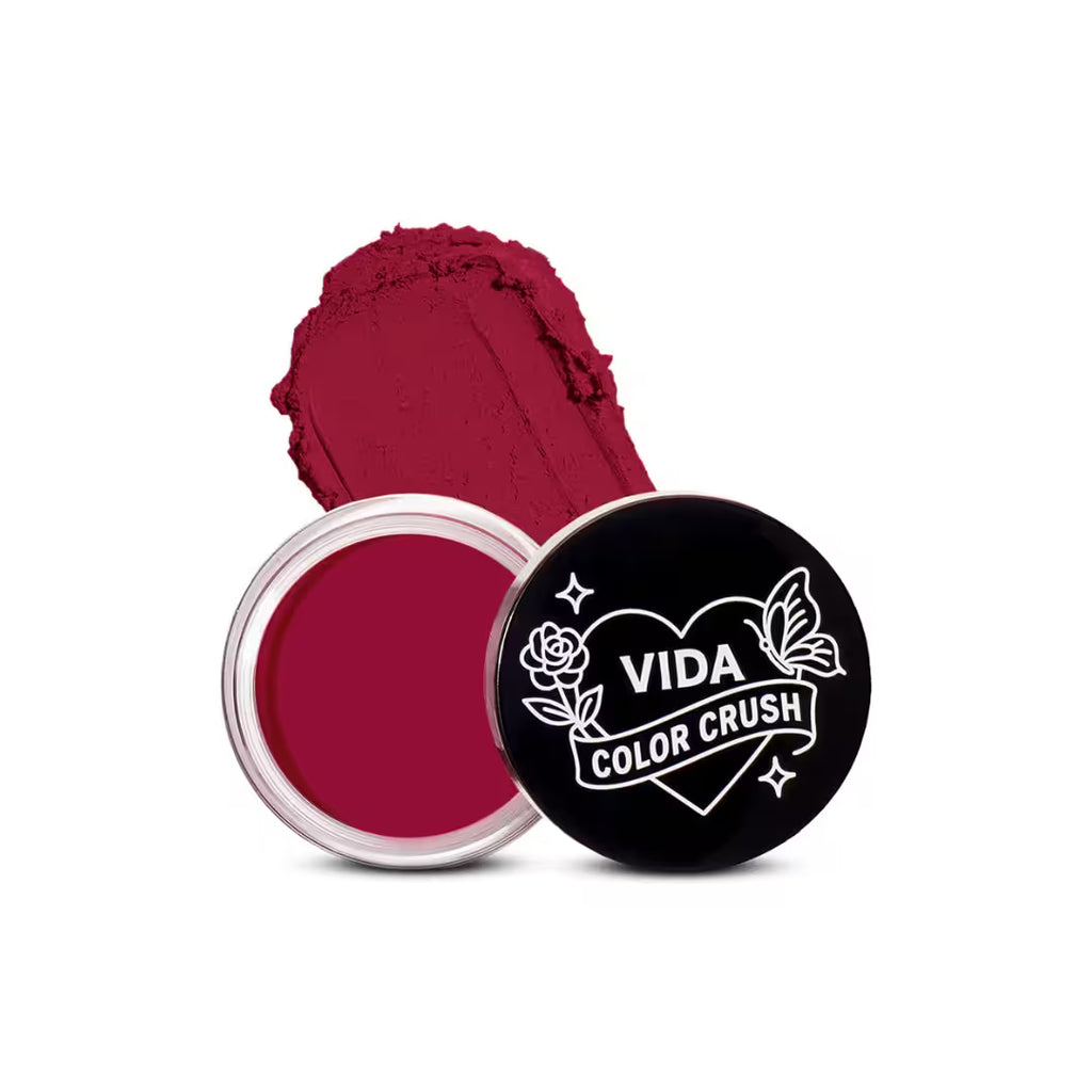 Vida Color Crush Matte Cream Lip & Cheek Tint