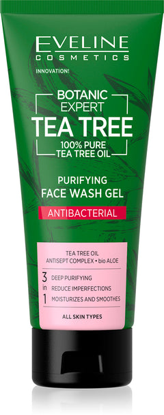 Eveline Botanic Expert Tea Tree Face Wash Gel - 100ml