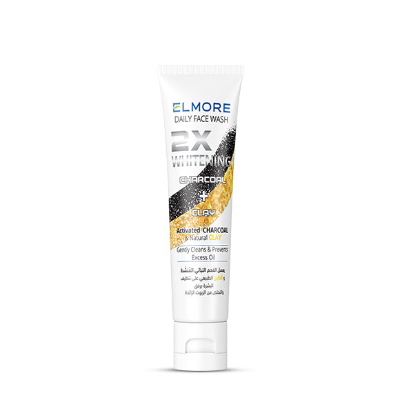 Deep clean and detox face wash with clay and charcoal extracts