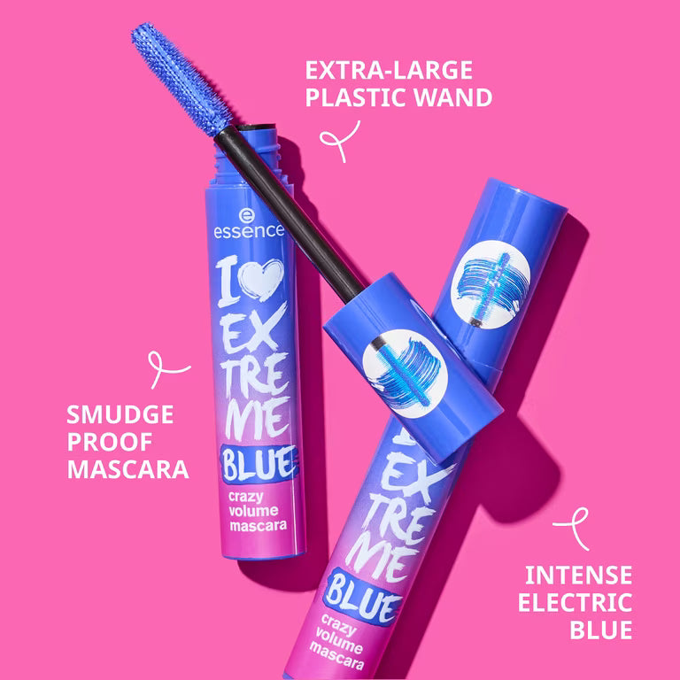 Essence I Love Extreme Blue Crazy Volume Mascara