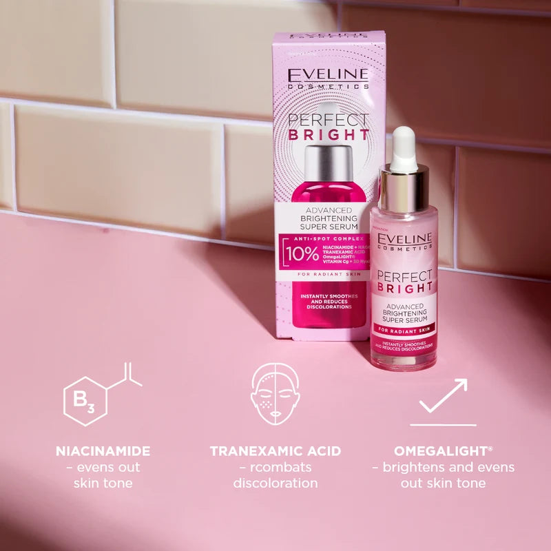 Eveline Perfect Bright Advance Brightening Super Serum - 30ml