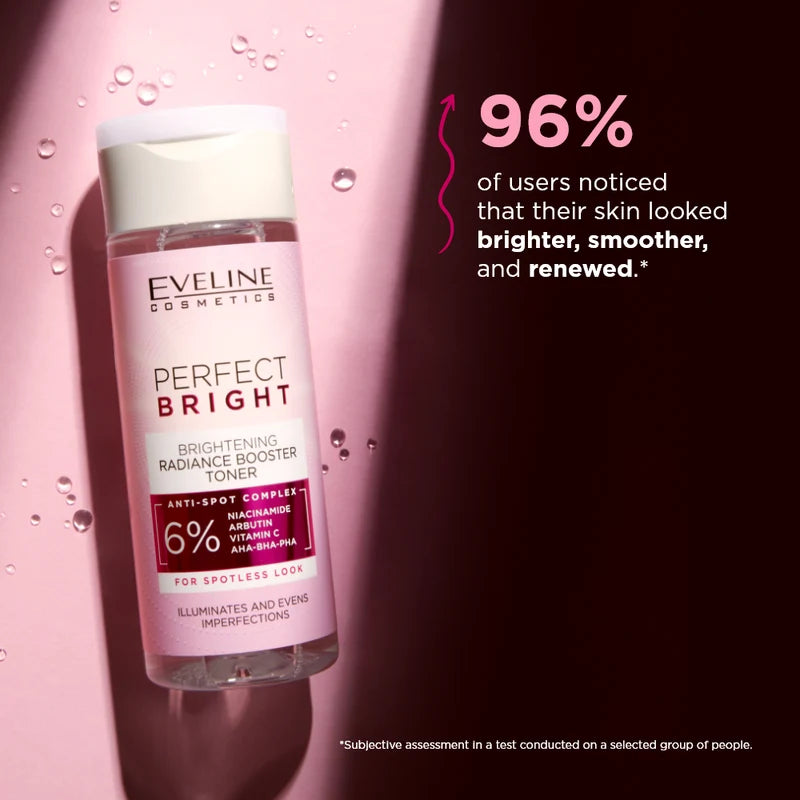 Eveline Perfect Bright Brightening Radiance Booster Toner - 150ml