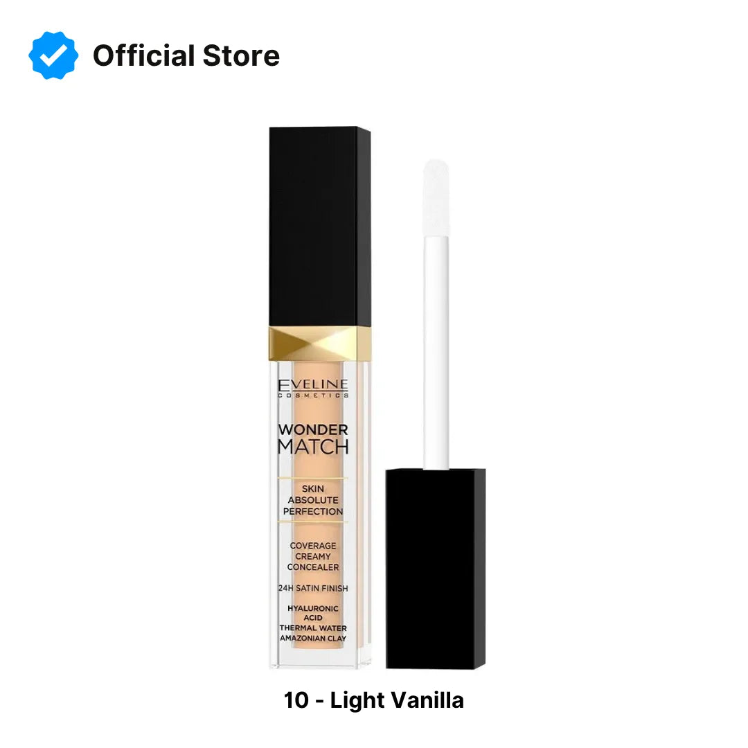 Eveline Wonder Match Concealer -10 Light Vanilla