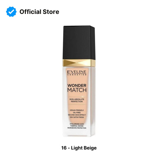 Eveline Wonder Match Foundation - 16 Light Beige