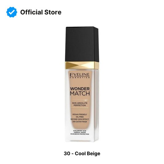 Eveline Wonder Match Foundation - 30 Cool Beige