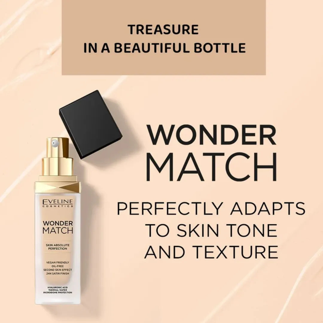 Eveline Wonder Match Foundation - 16 Light Beige